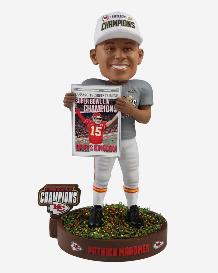 Patrick Mahomes Kansas City Chiefs Celebration Bobblehead FOCO - FOCO.com