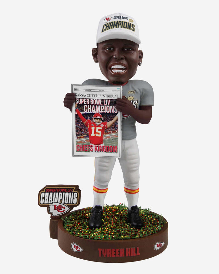 Tyreek Hill Kansas City Chiefs Celebration Bobblehead FOCO - FOCO.com