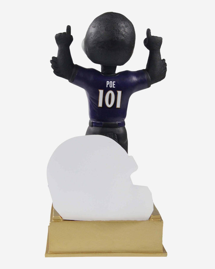 Poe Baltimore Ravens Countdown To Kickoff Mascot Bobblehead FOCO - FOCO.com