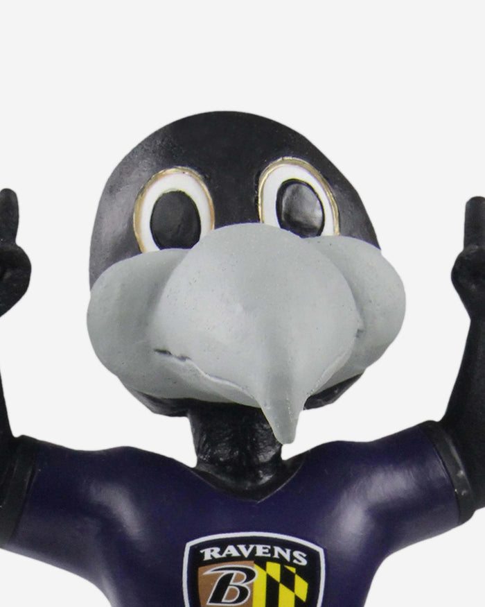 Poe Baltimore Ravens Countdown To Kickoff Mascot Bobblehead FOCO - FOCO.com