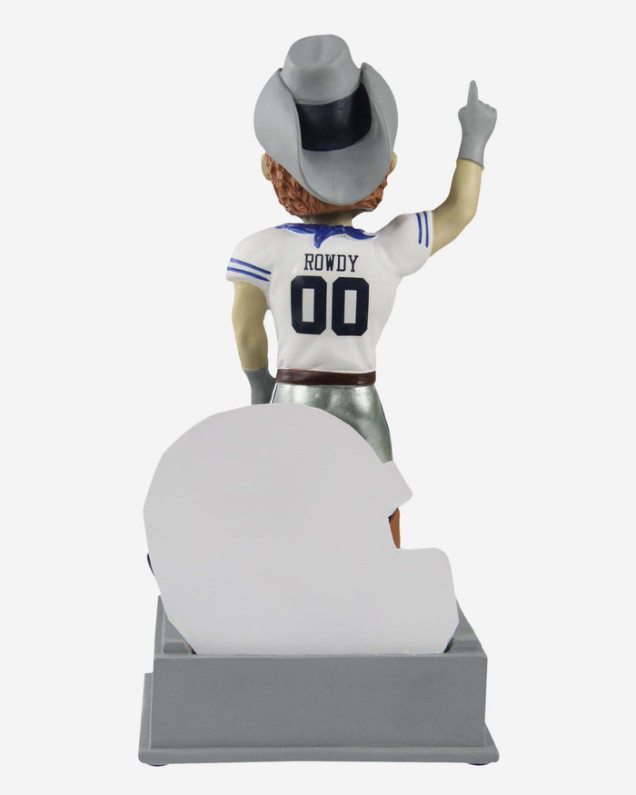 Rowdy Dallas Cowboys Countdown To Kickoff Mascot Bobblehead FOCO - FOCO.com