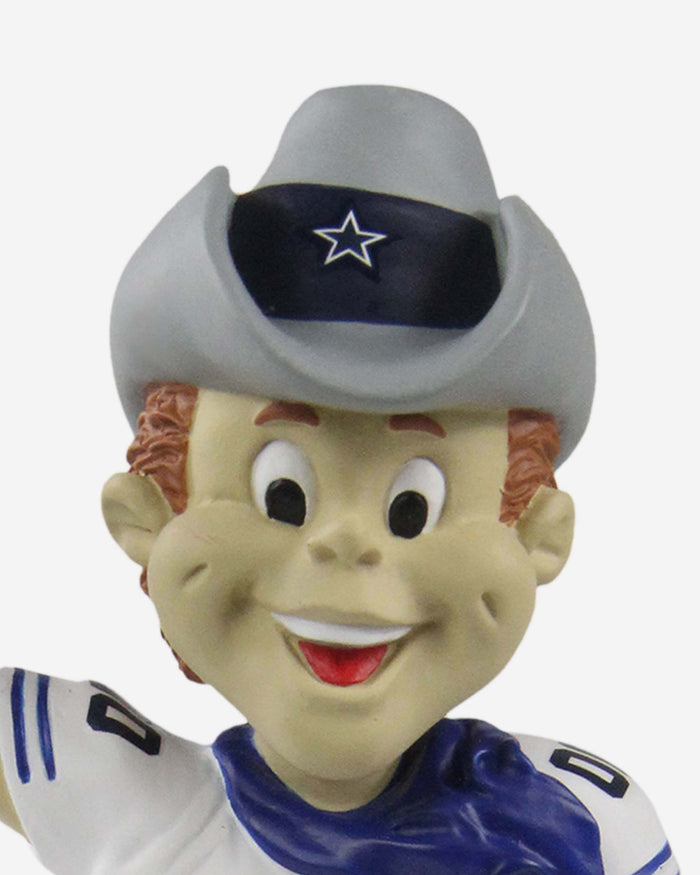 Rowdy Dallas Cowboys Countdown To Kickoff Mascot Bobblehead FOCO - FOCO.com