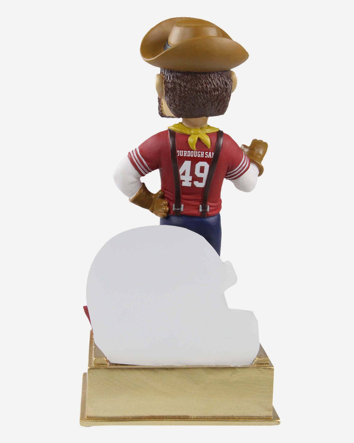 Sourdough Sam San Francisco 49ers Countdown To Kickoff Mascot Bobblehead FOCO - FOCO.com