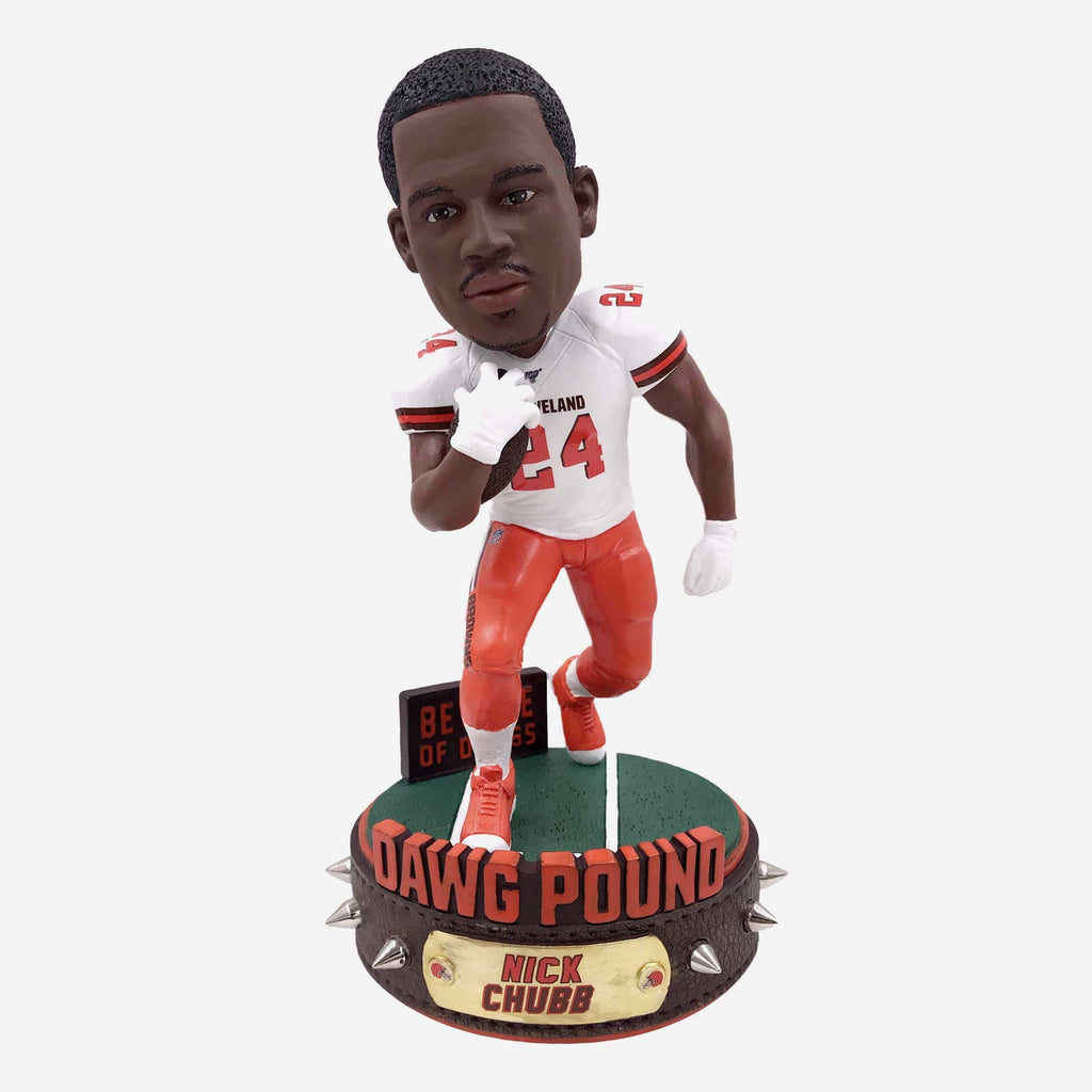 Nick Chubb Cleveland Browns Dawg Pound Series Bobblehead FOCO - FOCO.com