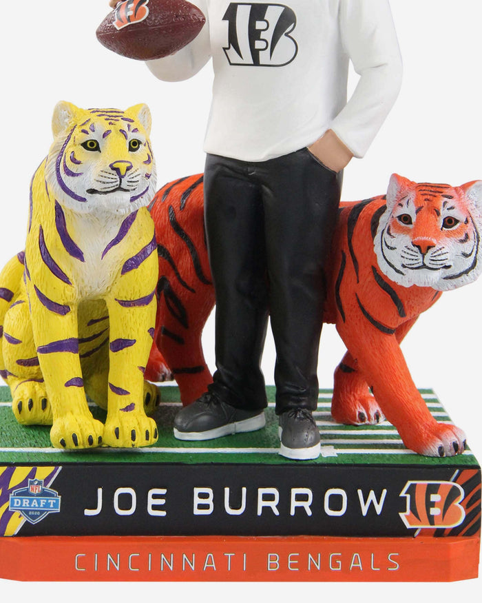 Joe Burrow Cincinnati Bengals 2020 Draft Pick Bobblehead FOCO - FOCO.com