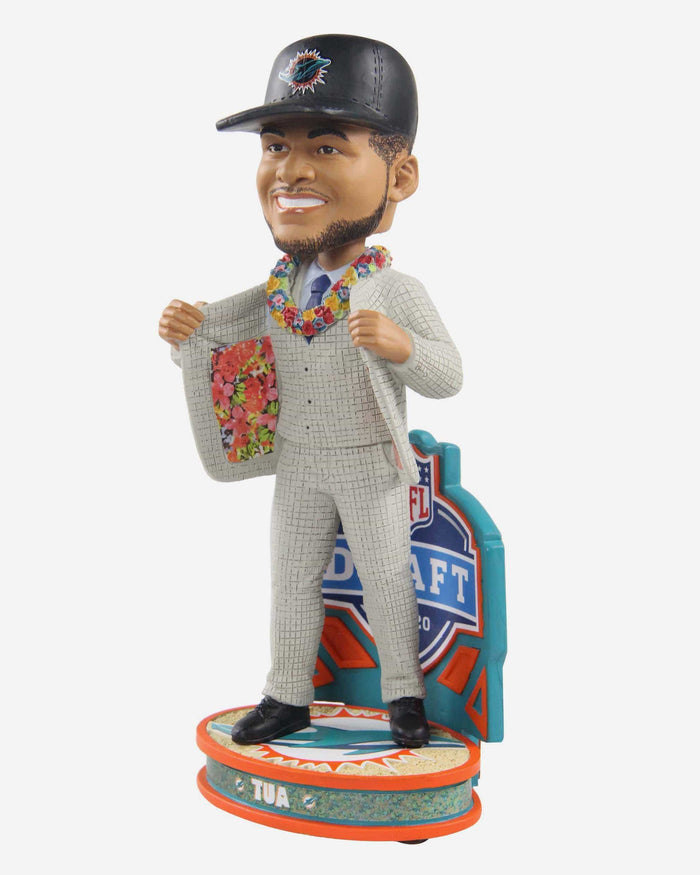 Tua Tagovailoa Miami Dolphins 2020 Draft Pick Bobblehead FOCO - FOCO.com