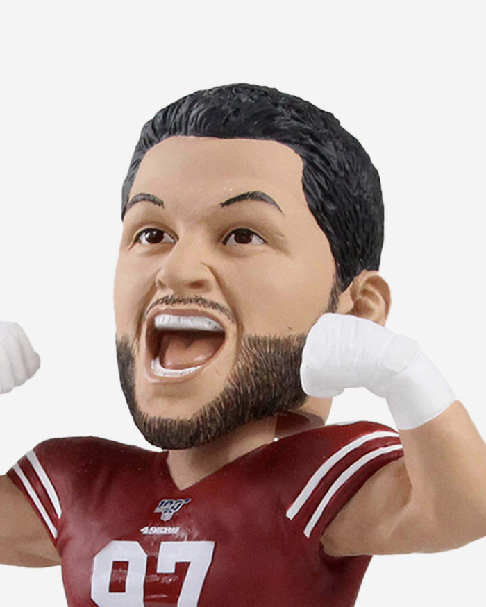 Nick Bosa & Joey Bosa San Francisco 49ers & Los Angeles Chargers Dual Bobblehead FOCO - FOCO.com