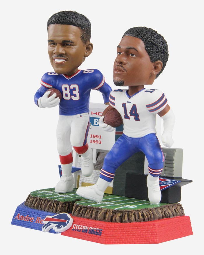 Andre Reed & Stefon Diggs Buffalo Bills Then And Now Bobblehead FOCO - FOCO.com