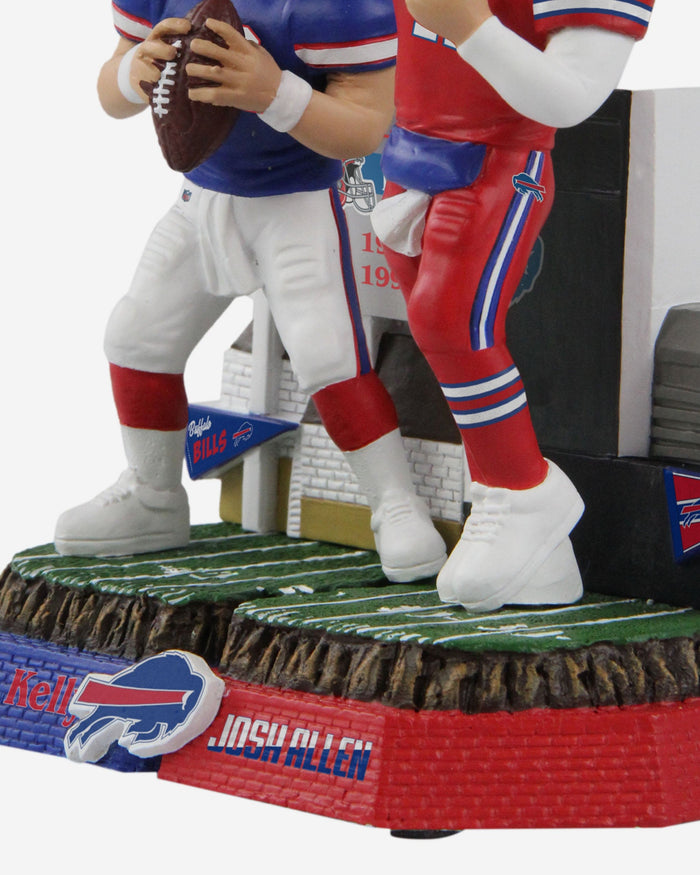 Jim Kelly & Josh Allen Buffalo Bills Then And Now Bobblehead FOCO - FOCO.com