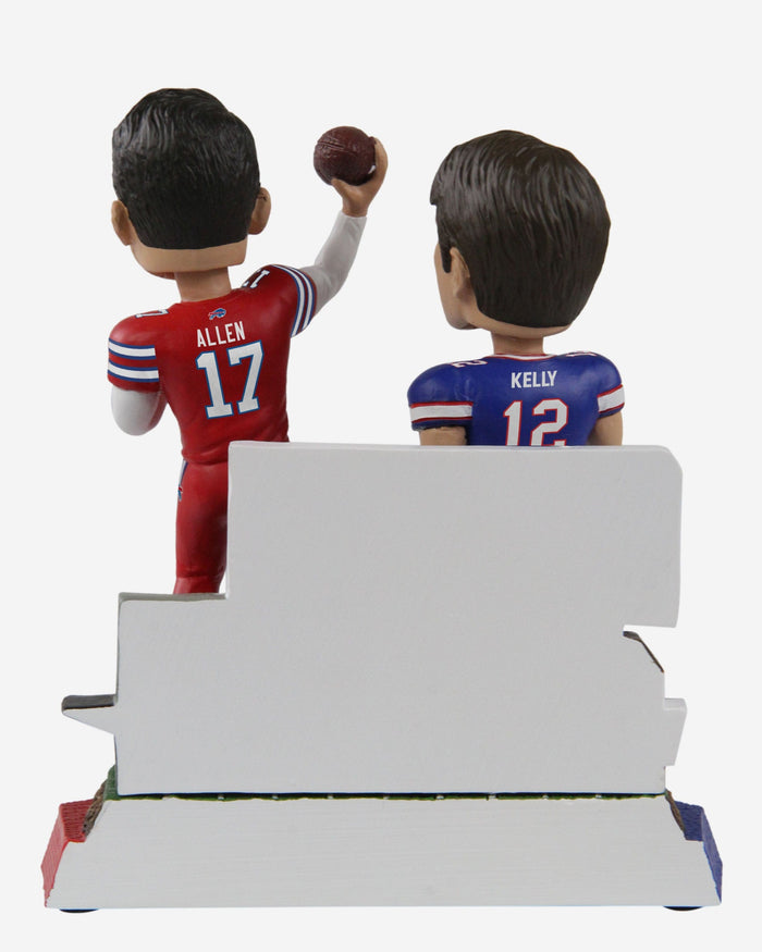 Jim Kelly & Josh Allen Buffalo Bills Then And Now Bobblehead FOCO - FOCO.com