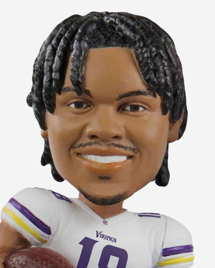 Randy Moss & Justin Jefferson Minnesota Vikings Then and Now Bobblehead FOCO - FOCO.com