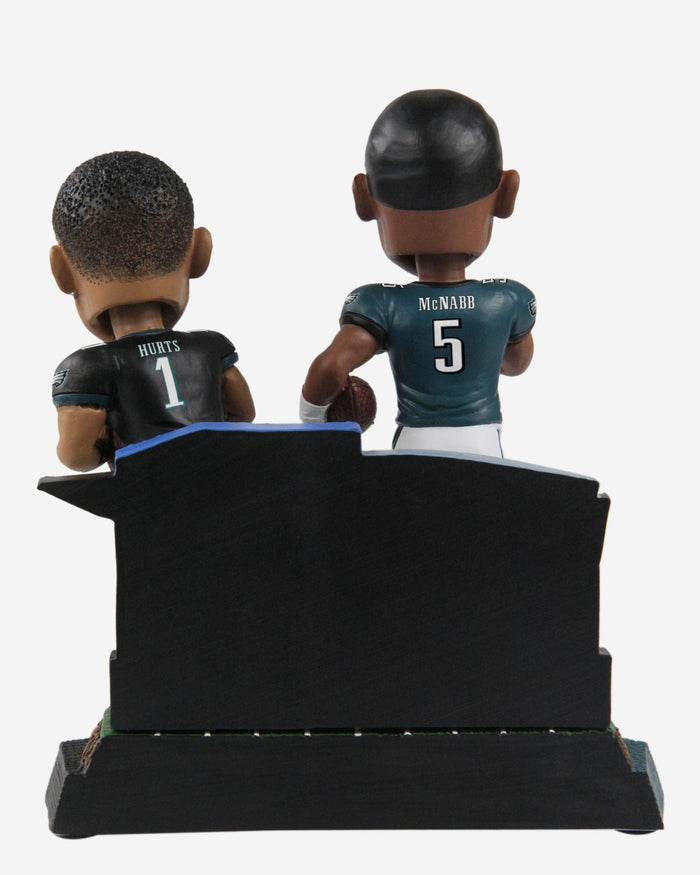 Donovan McNabb & Jalen Hurts Philadelphia Eagles Then And Now Bobblehead FOCO - FOCO.com