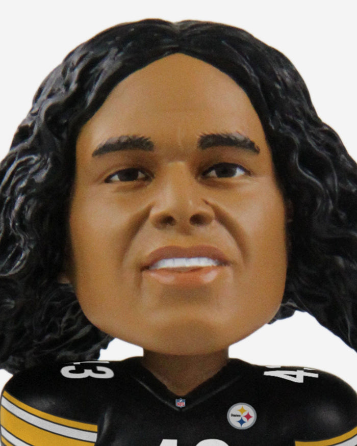 Troy Polamalu & Minkah Fitzpatrick Pittsburgh Steelers Then And Now Bobblehead FOCO - FOCO.com