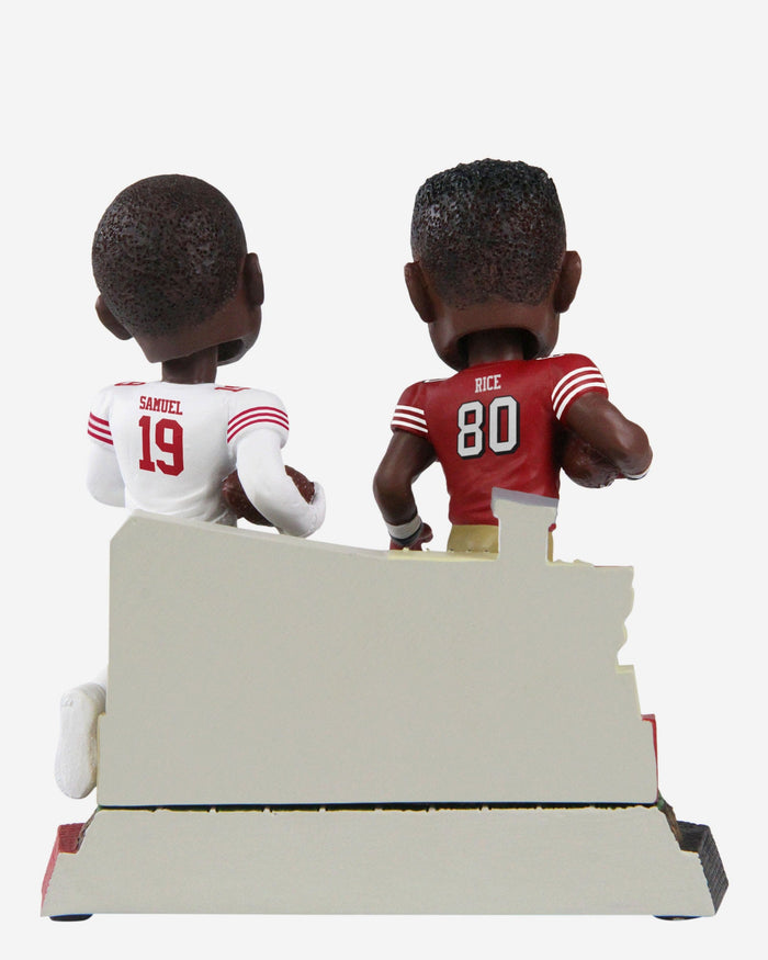 Jerry Rice & Deebo Samuel San Francisco 49ers Then And Now Bobblehead FOCO - FOCO.com