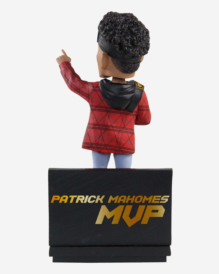 Patrick Mahomes Kansas City Chiefs Championship Belt Bobblehead FOCO - FOCO.com