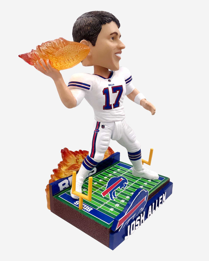 Josh Allen Buffalo Bills On Fire Bobblehead FOCO - FOCO.com