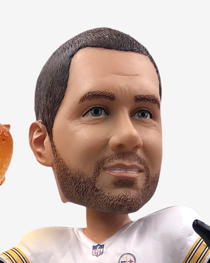 Ben Roethlisberger Pittsburgh Steelers On Fire Bobblehead FOCO - FOCO.com