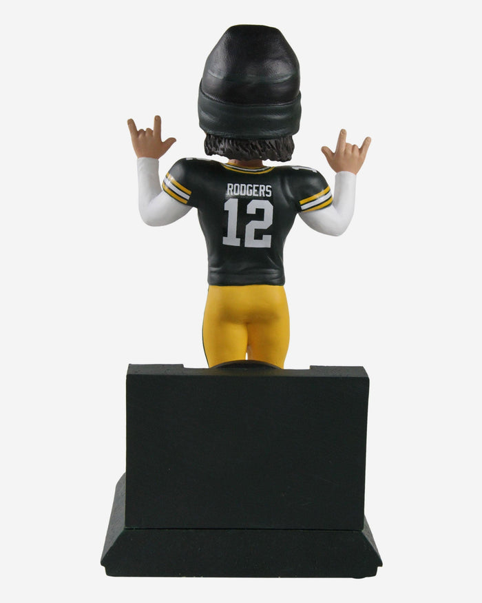 Aaron Rodgers Green Bay Packers Franchise Touchdown Record Bobblehead FOCO - FOCO.com