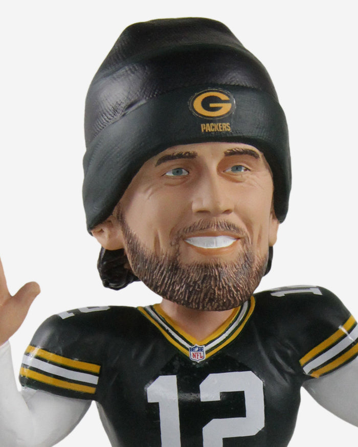 Aaron Rodgers Green Bay Packers Franchise Touchdown Record Bobblehead FOCO - FOCO.com