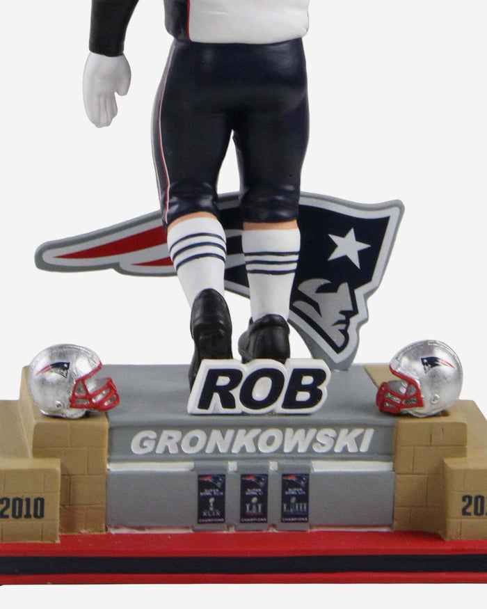 Rob Gronkowski New England Patriots Farewell Bobblehead FOCO - FOCO.com