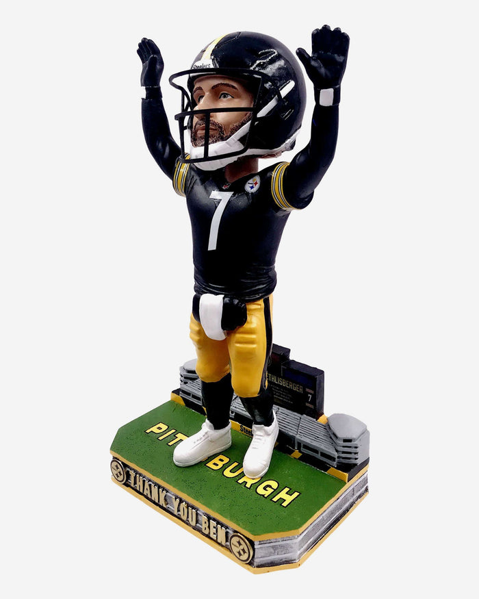 Ben Roethlisberger Pittsburgh Steelers Farewell Bobblehead FOCO - FOCO.com