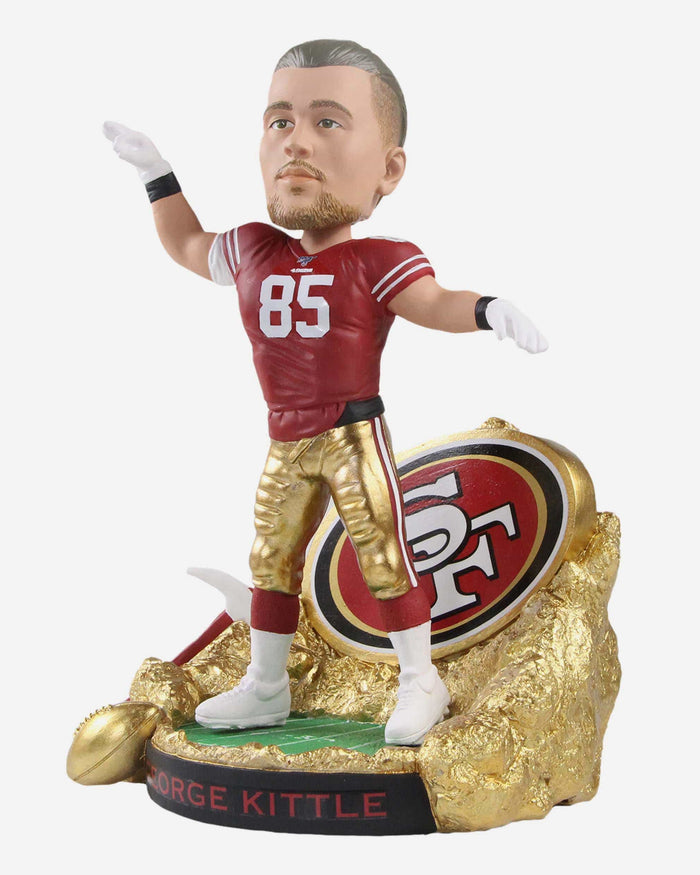 George Kittle San Francisco 49ers Gold Rush Bobblehead FOCO - FOCO.com