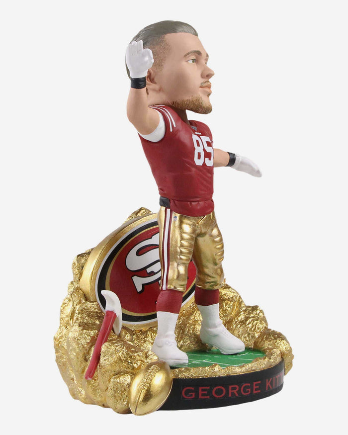 George Kittle San Francisco 49ers Gold Rush Bobblehead FOCO - FOCO.com