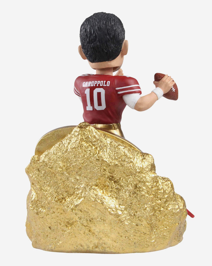 Jimmy Garoppolo San Francisco 49ers Gold Rush Bobblehead FOCO - FOCO.com