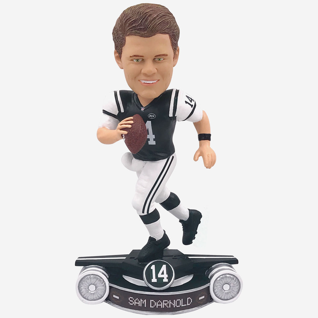 Sam Darnold New York Jets Team Base Bobblehead FOCO - FOCO.com