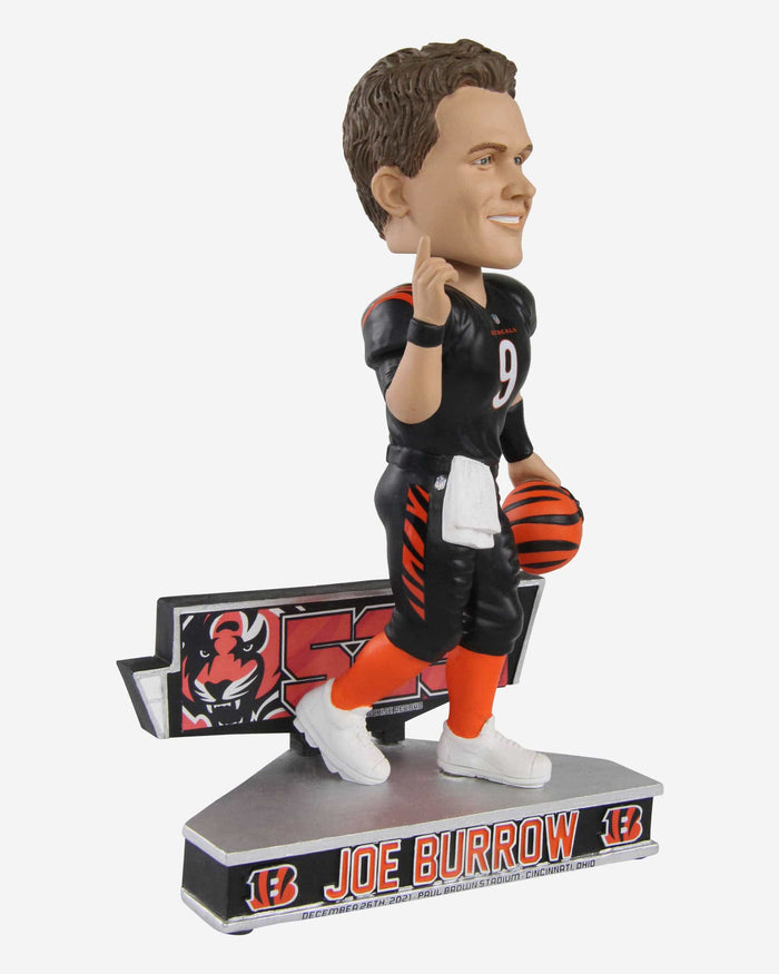 Joe Burrow Cincinnati Bengals Gamebreaker Bobblehead FOCO - FOCO.com