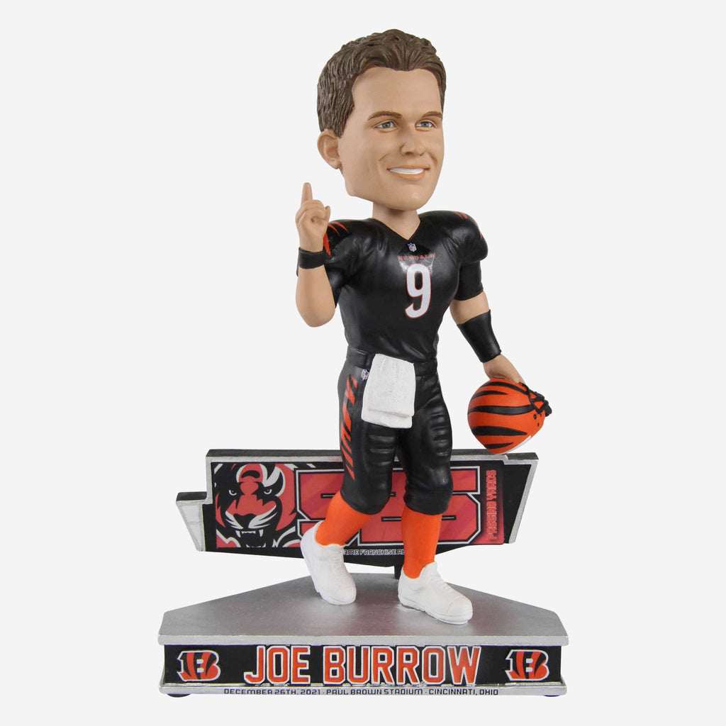 Joe Burrow Cincinnati Bengals Gamebreaker Bobblehead FOCO - FOCO.com