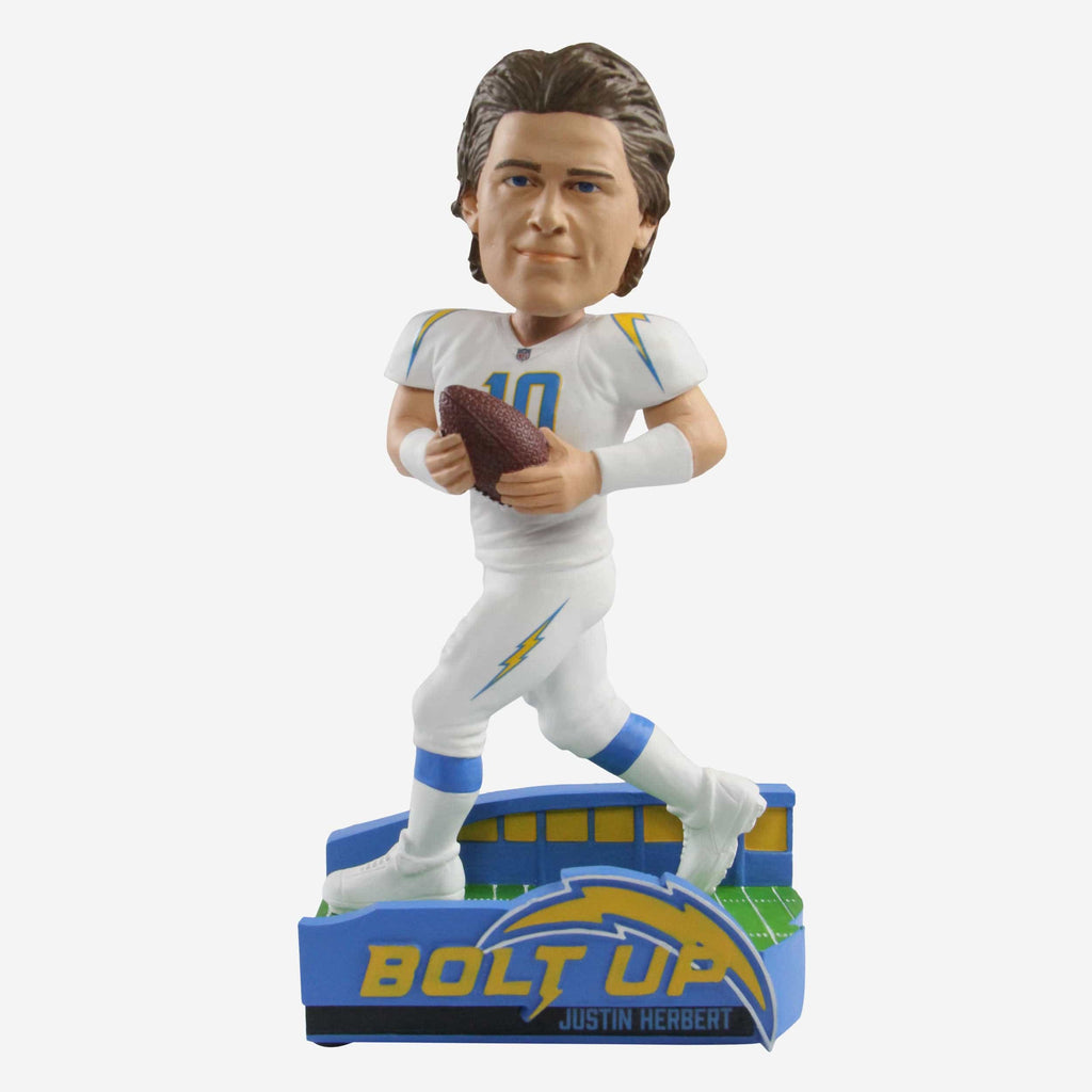 Justin Herbert Los Angeles Chargers Gamebreaker Bobblehead FOCO - FOCO.com