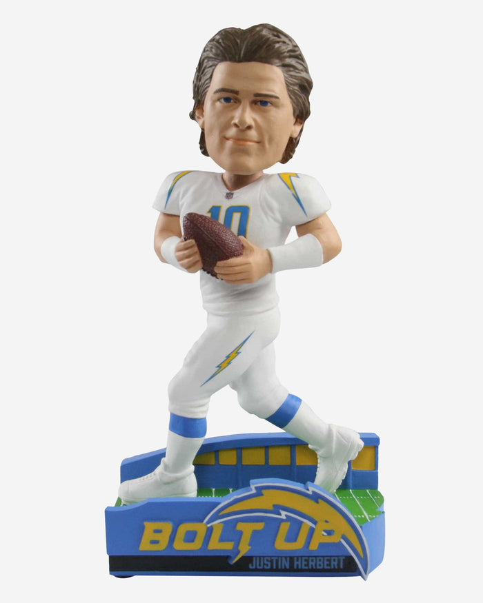 Justin Herbert Los Angeles Chargers Gamebreaker Bobblehead FOCO - FOCO.com