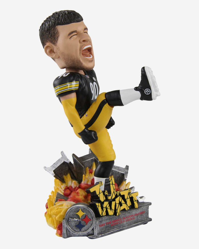 TJ Watt Pittsburgh Steelers Gamebreaker Bobblehead FOCO - FOCO.com