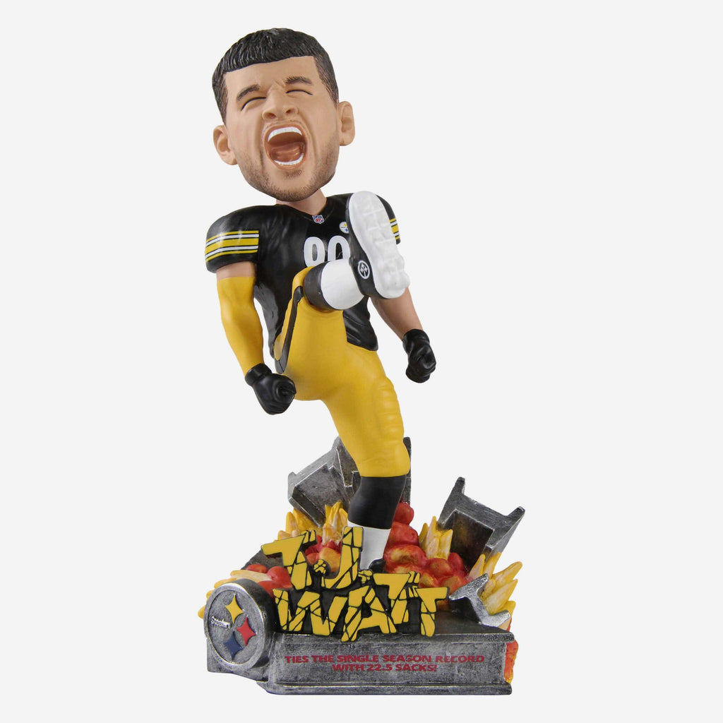TJ Watt Pittsburgh Steelers Gamebreaker Bobblehead FOCO - FOCO.com