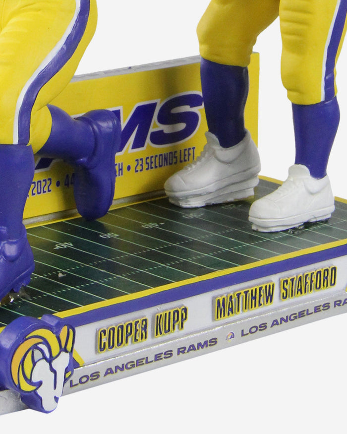 Matthew Stafford & Cooper Kupp Dual Los Angeles Rams Gamebreaker Bobblehead FOCO - FOCO.com