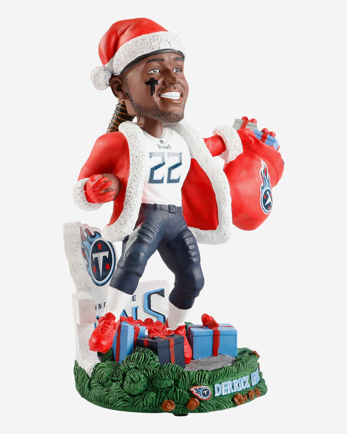 Derrick Henry Tennessee Titans Holiday Handoff Bobblehead FOCO - FOCO.com