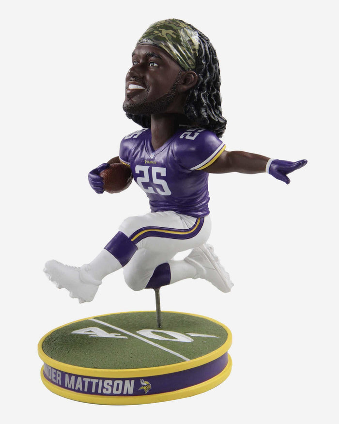 Alexander Mattison Minnesota Vikings Hurdle Bobblehead FOCO - FOCO.com