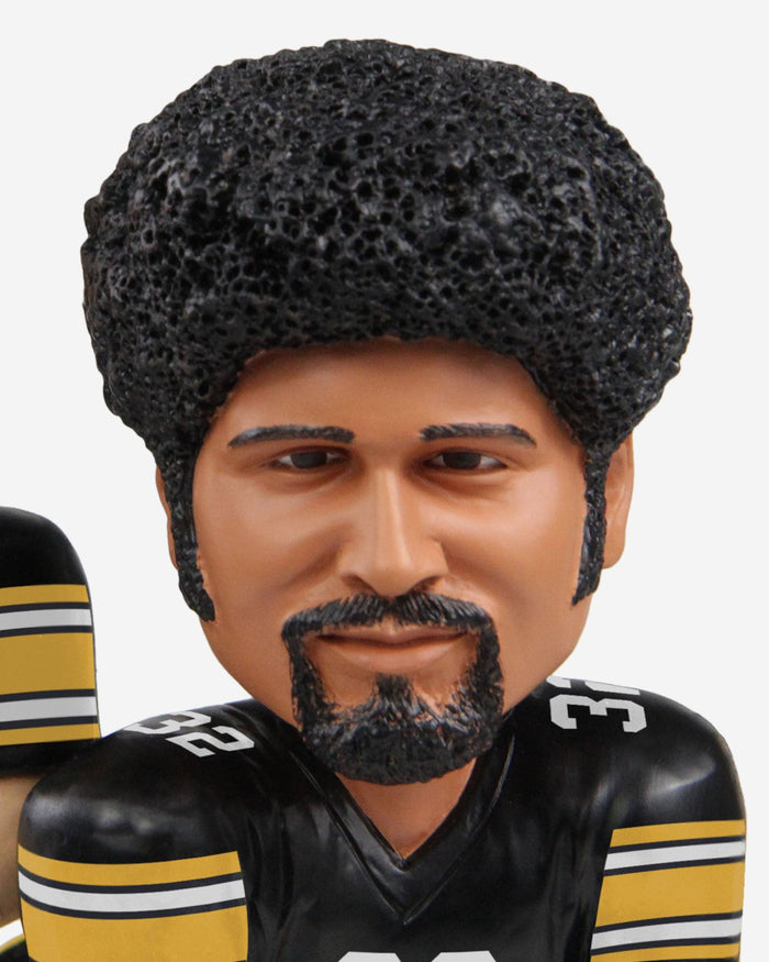 Franco Harris & Terry Bradshaw Pittsburgh Steelers Immaculate Reception 50th Anniversary Dual Bobblehead FOCO - FOCO.com