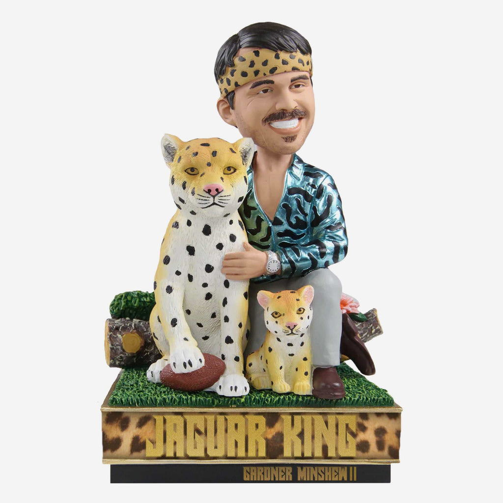 Gardner Minshew Jaguar King Bobblehead FOCO - FOCO.com