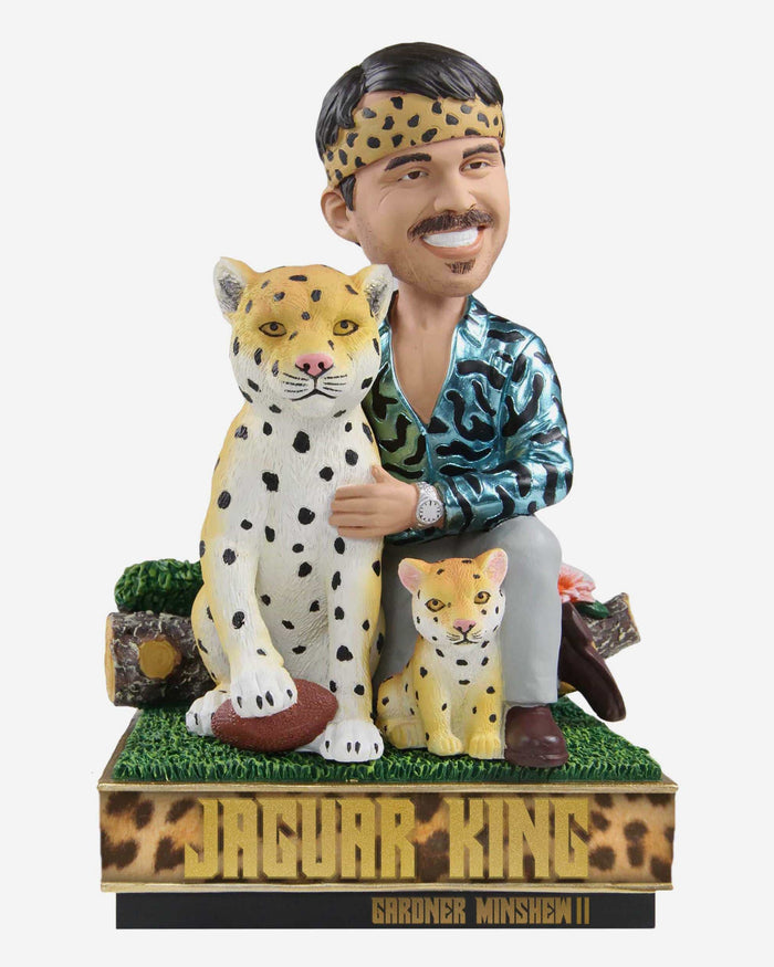 Gardner Minshew Jaguar King Bobblehead FOCO - FOCO.com