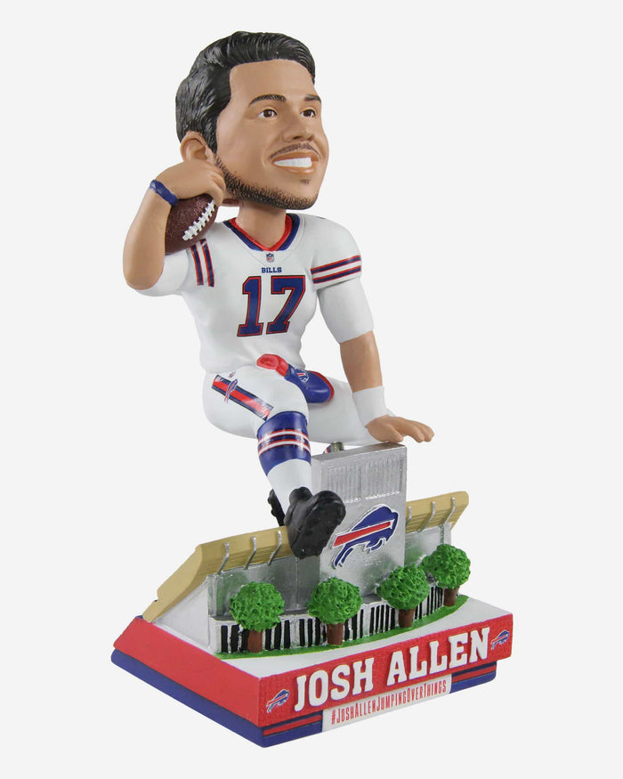 Josh Allen Buffalo Bills Jumping Over Things Bobblehead FOCO - FOCO.com