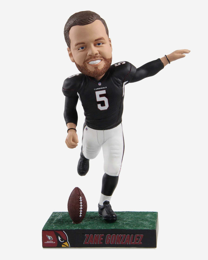 Zane Gonzalez Arizona Cardinals Side Kicks Bobblehead FOCO - FOCO.com