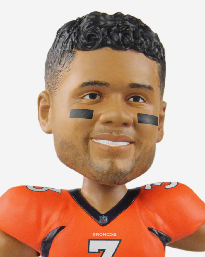 Russell Wilson Denver Broncos Lets Ride Bobblehead FOCO - FOCO.com