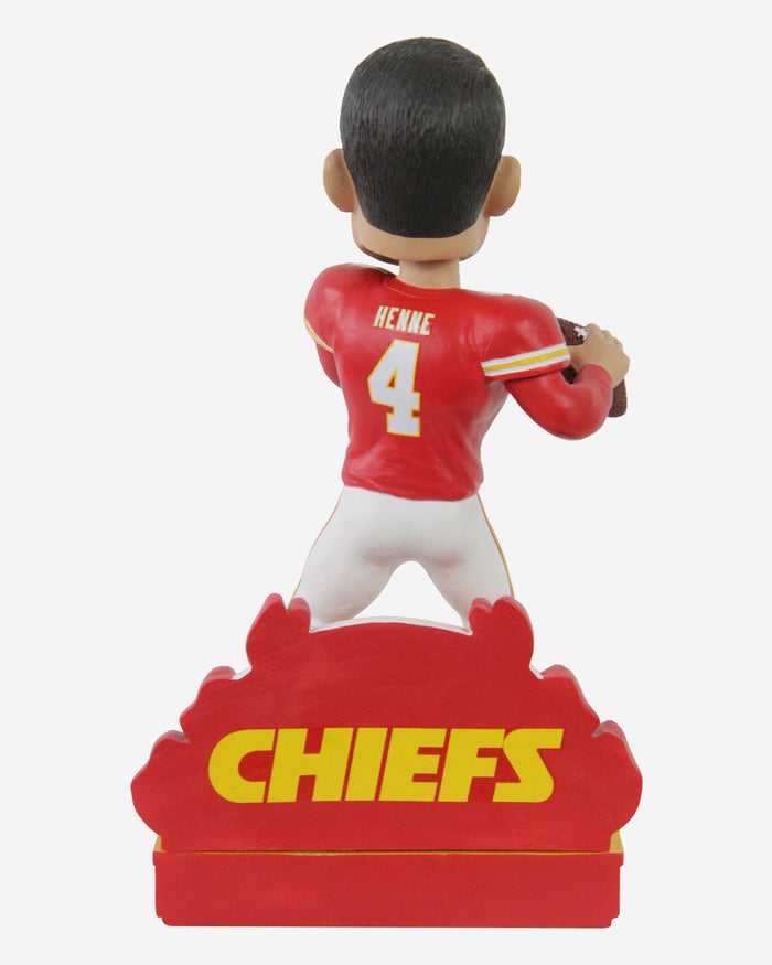 Chad Henne Kansas City Chiefs Franchise Longest Ever Playoff Touchdown Drive Bobblehead FOCO - FOCO.com