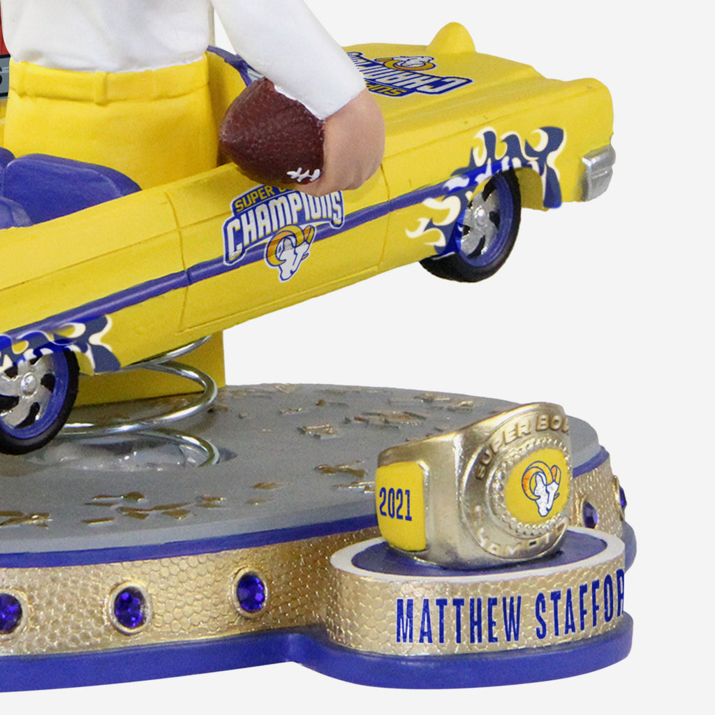 Matthew Stafford Los Angeles Rams Low Rider Bobblehead FOCO