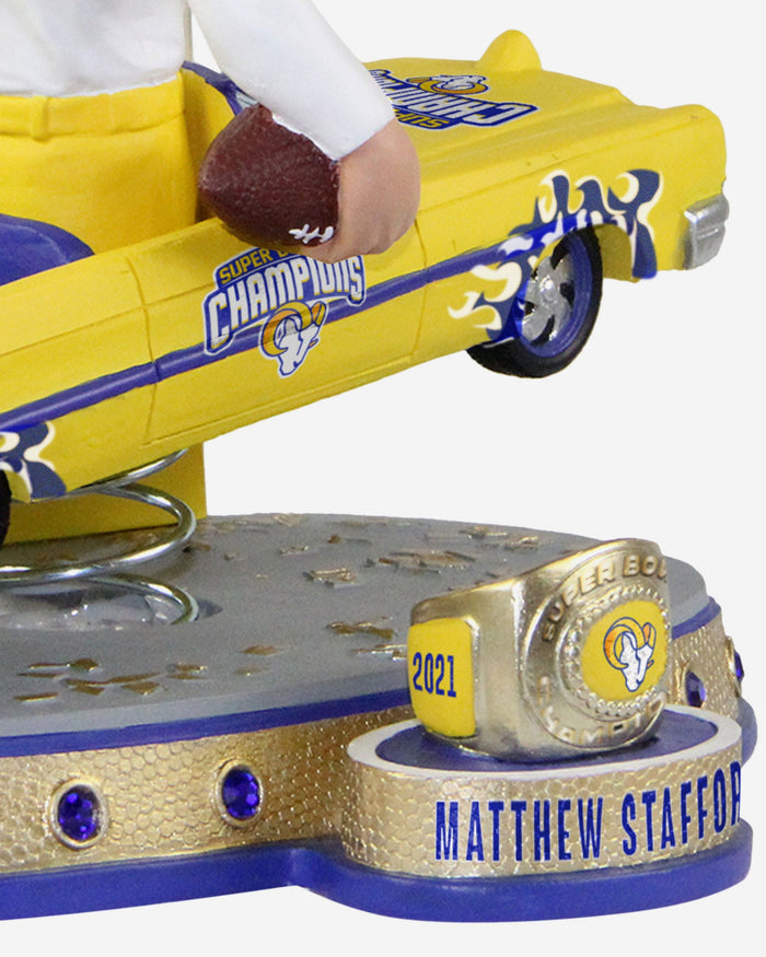 Matthew Stafford Los Angeles Rams Low Rider Bobblehead FOCO - FOCO.com