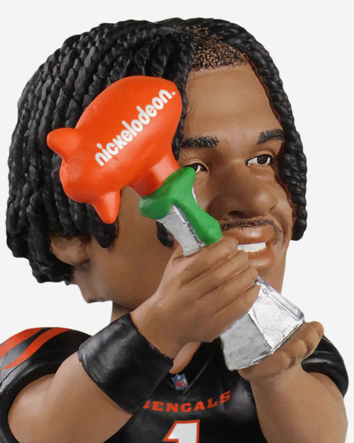 Ja'Marr Chase Cincinnati Bengals Nickelodeon NVP Bobblehead FOCO - FOCO.com