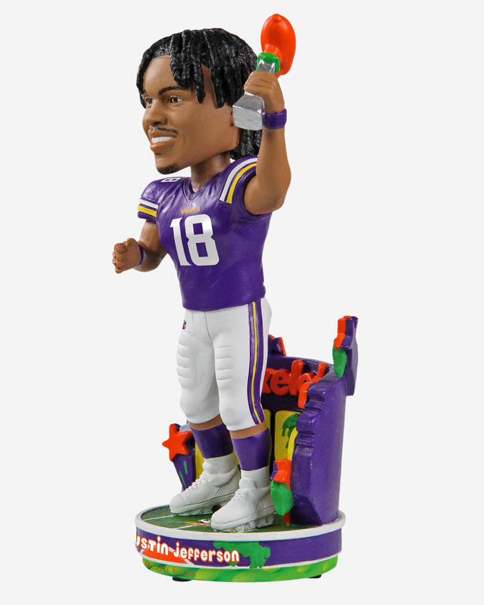 Justin Jefferson Minnesota Vikings Nickelodeon NVP Bobblehead FOCO - FOCO.com