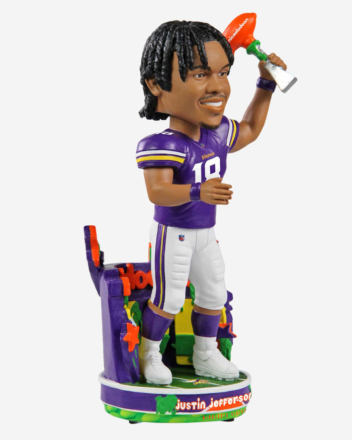 Justin Jefferson Minnesota Vikings Nickelodeon NVP Bobblehead FOCO - FOCO.com